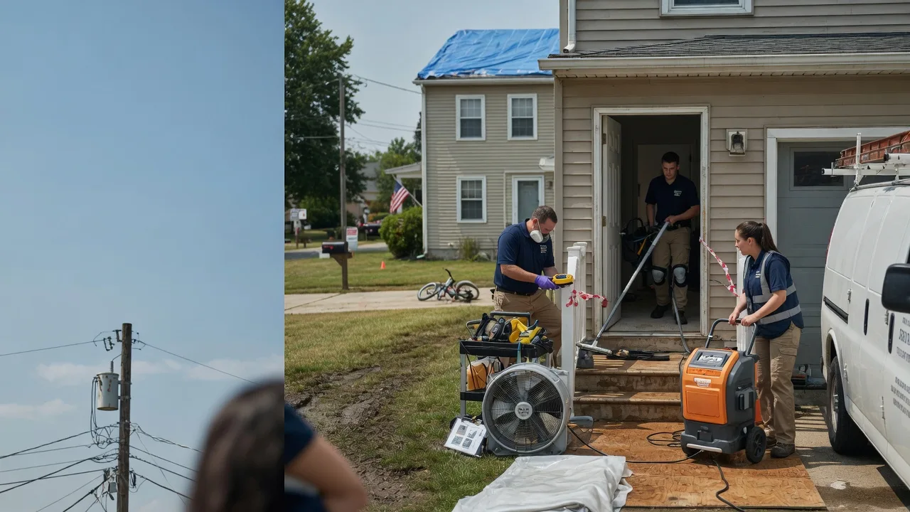 Water Damage Repair in Huron, IN near me